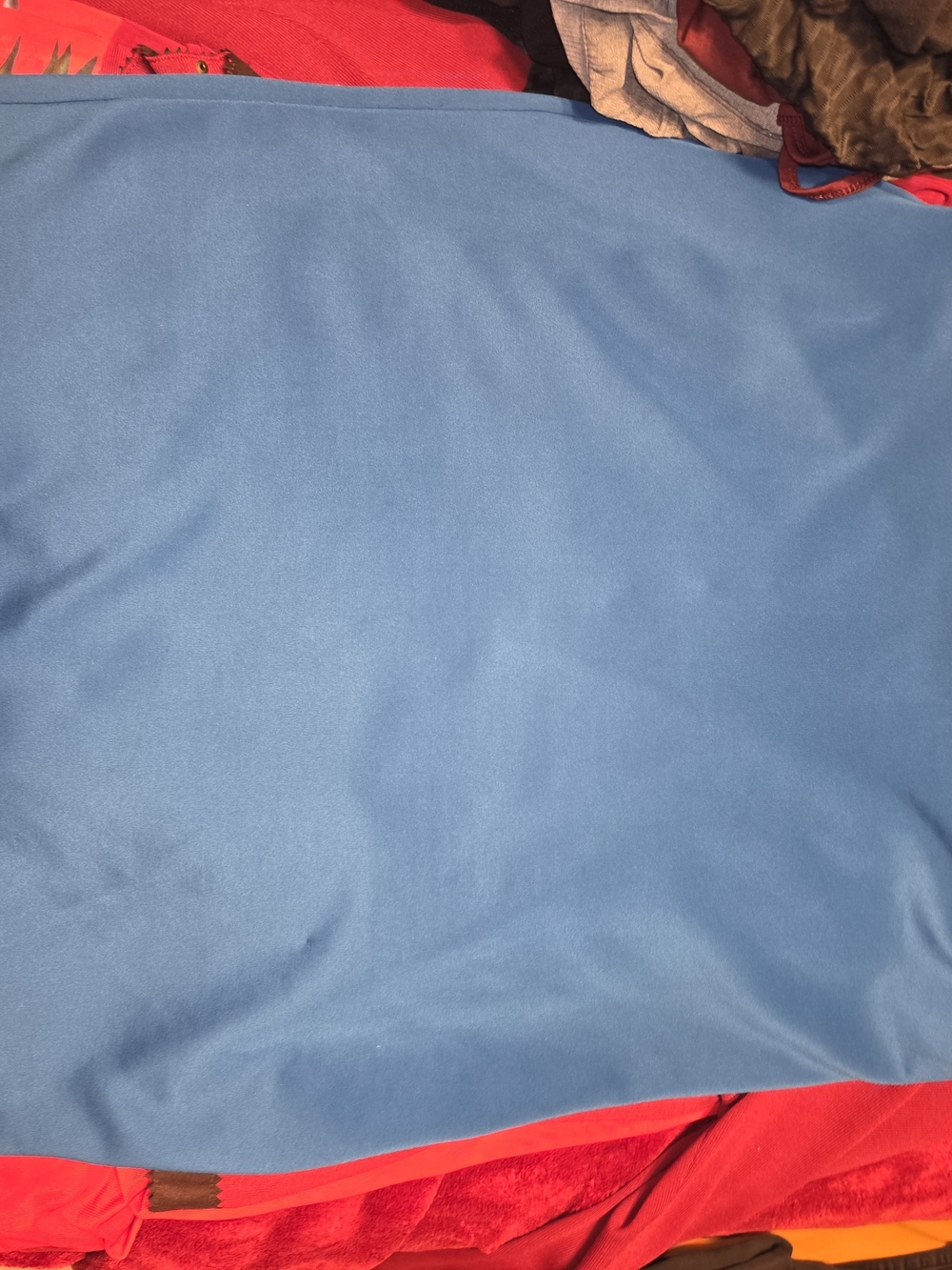 New York & Company Light Blue Pencil Skirt